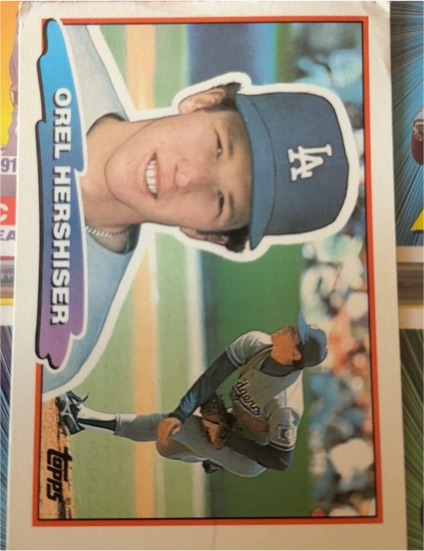 1988 Topps Big #91 Orel Hershiser — front