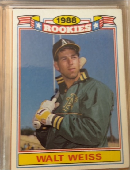 1989 Topps #21 Walt Weiss — front