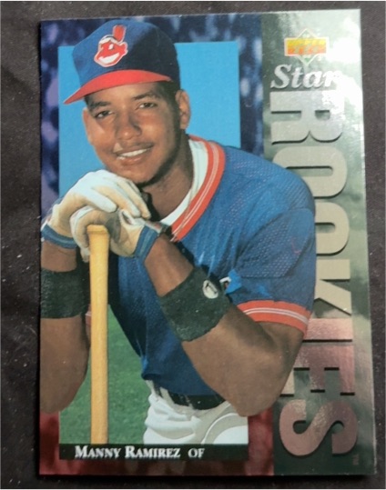 1994 Upper Deck #23 Manny Ramirez Star Rookies — front