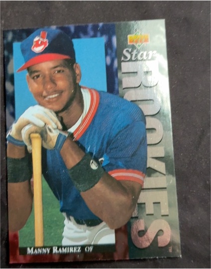 1994 Upper Deck Star Rookies #23 Manny Ramirez — front