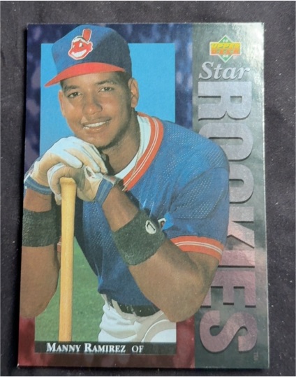 1994 Upper Deck #23 Manny Ramirez Star Rookies — front