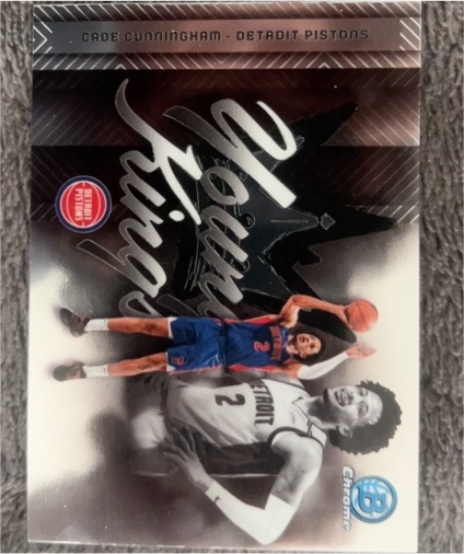 2025 Bowman Chrome Young Kings #YK-12 Cade Cunningham — front