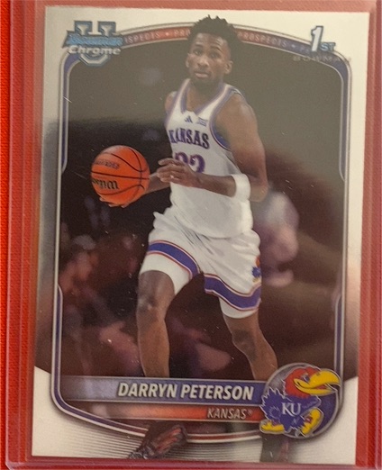 2025-26 Bowman Chrome #BCP-2 Darryn Peterson — front
