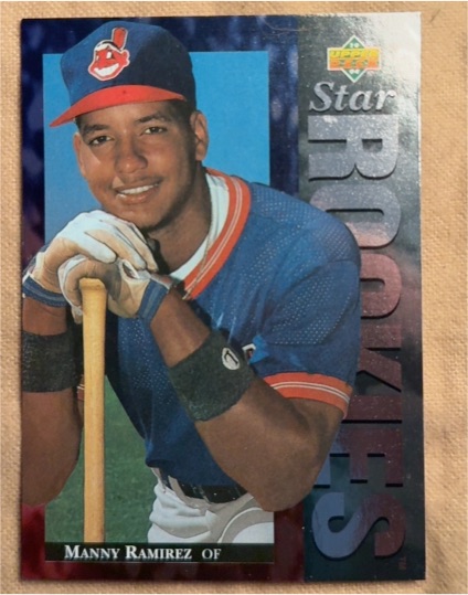 1994 Upper Deck #23 Manny Ramirez Star Rookies — front