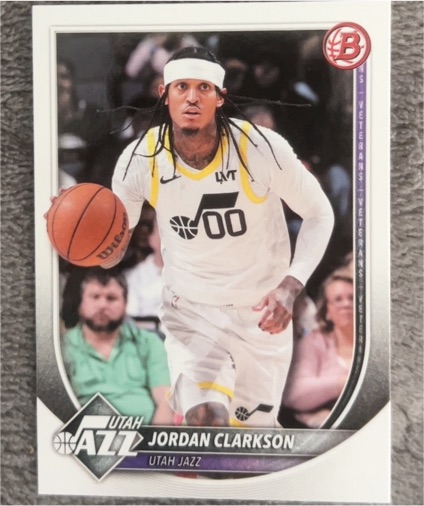 2025-26 Bowman #190 Jordan Clarkson — front