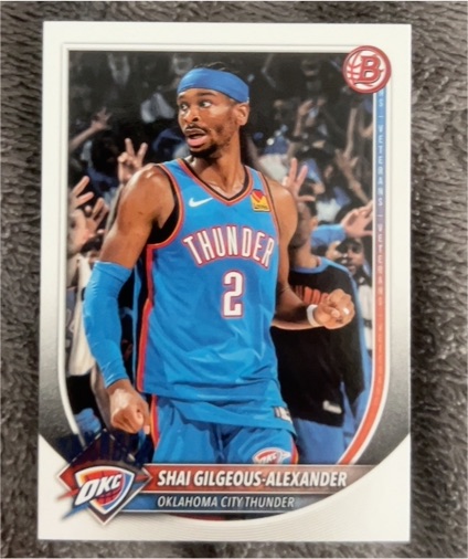 2025-26 Bowman #106 Shai Gilgeous-Alexander — front