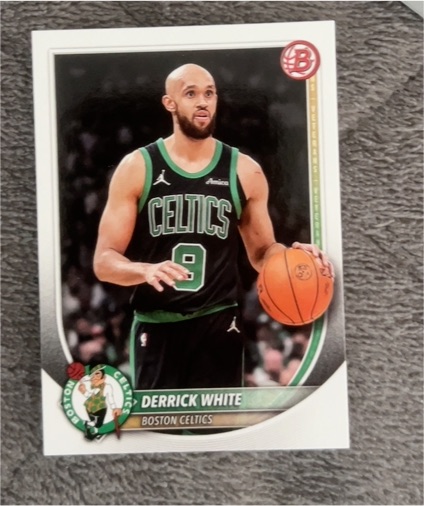 2025-26 Bowman Basketball #58 Derrick White — front