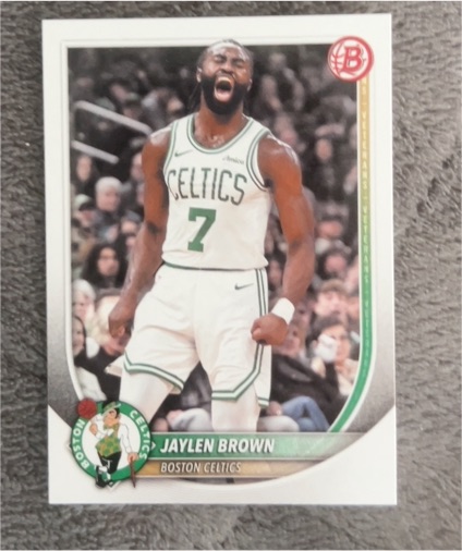 2025-26 Bowman #57 Jaylen Brown — front