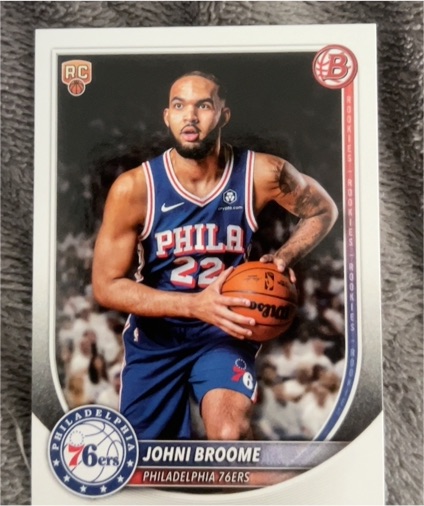 2025-26 Bowman #35 Johni Broome — front