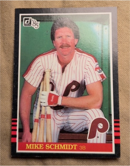 1985 Donruss #61 Mike Schmidt — front