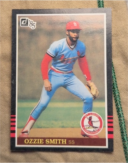 1985 Donruss #59 Ozzie Smith — front