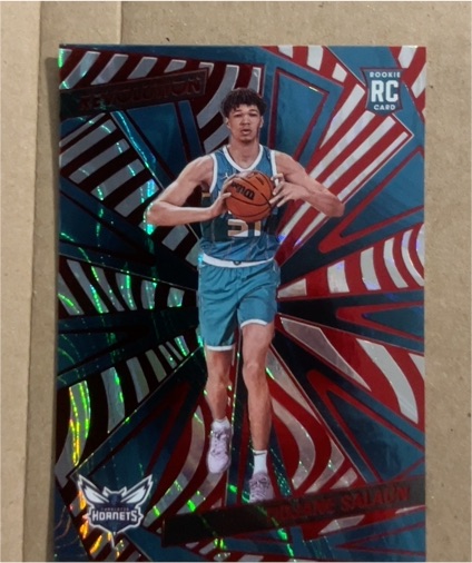 2024-25 Panini Revolution #123 Tidjane Salaun — front