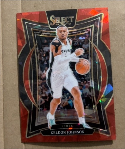 2024-25 Panini Select Concourse #58 Keldon Johnson — front