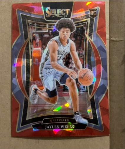 2024-25 Panini Select #79 Jaylen Wells — front