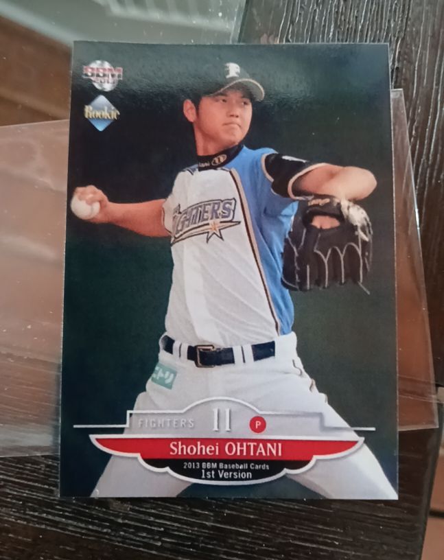 2013 BBM 1st Version #183 Shohei Ohtani — front