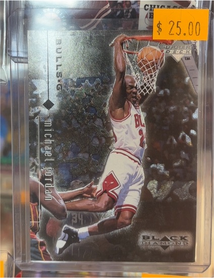 1998-99 Upper Deck Black Diamond #13 Michael Jordan — front