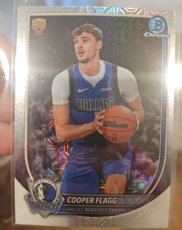 2025-26 Bowman Chrome #BCV-1 Cooper Flagg — front
