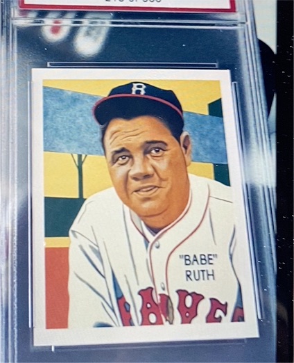 2014 NSCC Promo Babe Ruth The Card That Never Was 1935 Diamond Stars #213 — front
