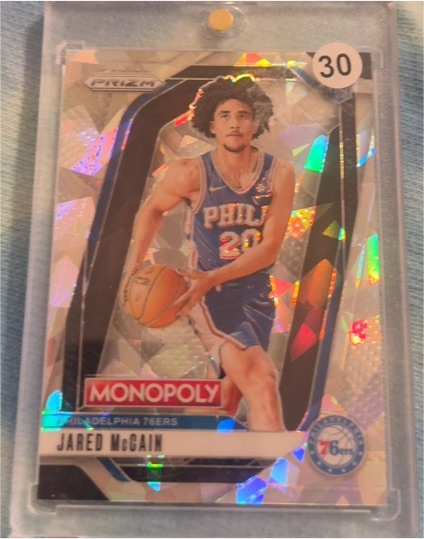 2024-25 Panini Prizm Monopoly #3 Jared McCain — front
