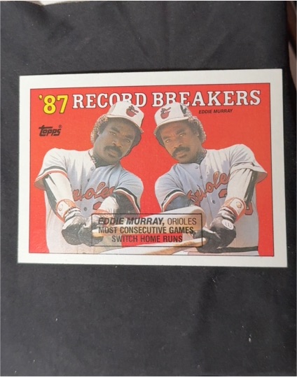 1988 Topps #4 Eddie Murray '87 Record Breakers — front