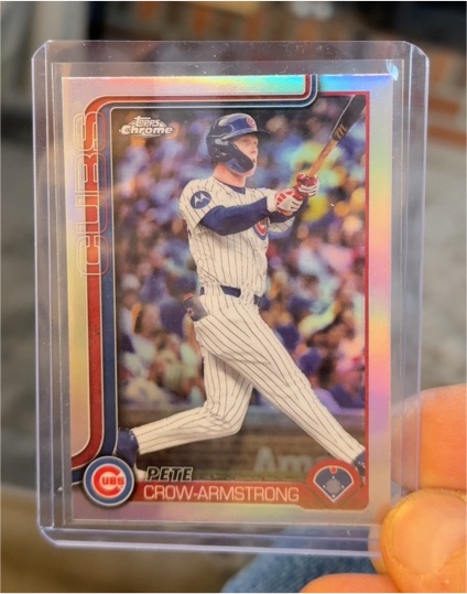 2025 Topps Chrome Update #USC76 Pete Crow-Armstrong — front