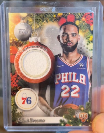 2025-26 Topps Holiday #PR-JO Johni Broome — front
