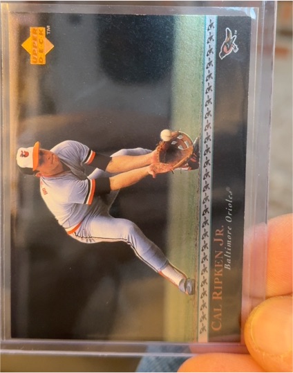 1996 Upper Deck Ripken Collection #17 Cal Ripken Jr. — front