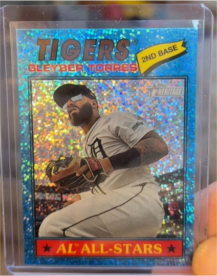 2026 Topps Heritage #243 Gleyber Torres Detroit Tigers — front
