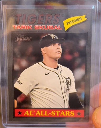 2026 Topps Heritage #281 Tarik Skubal — front