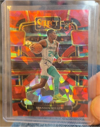 2023-24 Panini Select #80 Brandon Miller — front