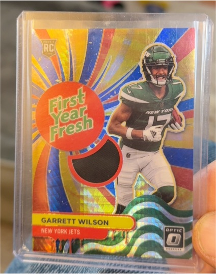 2022 Donruss Optic #FYF-GW Garrett Wilson — front