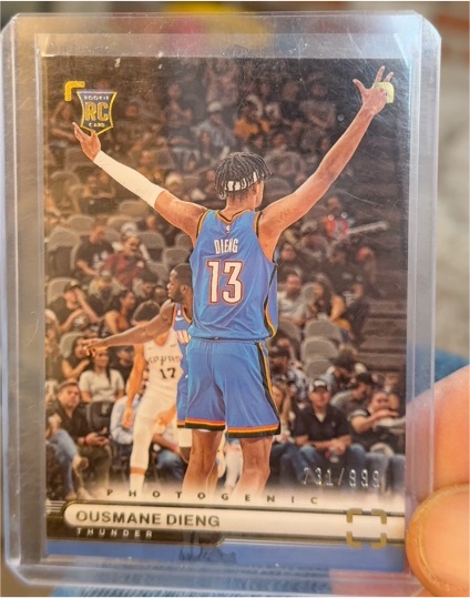 2022-23 Panini Photogenic #196 Ousmane Dieng — front