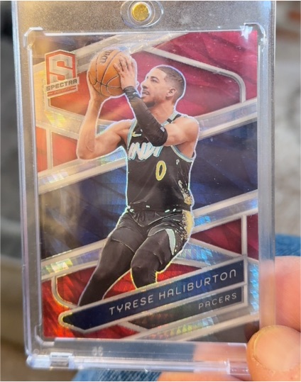 2023-24 Panini Spectra #87 Tyrese Haliburton — front
