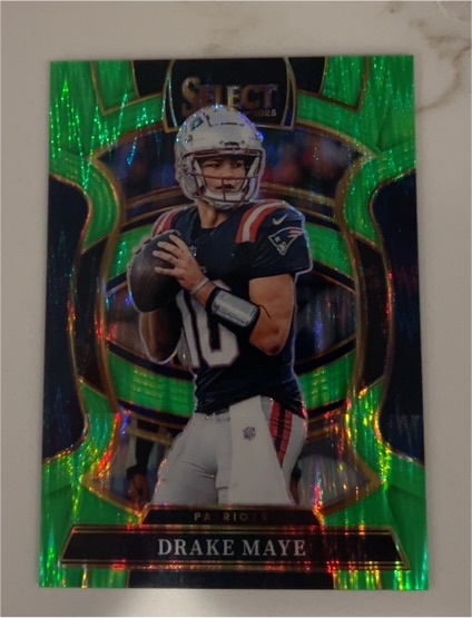 2025 Panini Select #80 Drake Maye — front