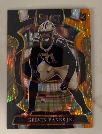 2025 Panini Select #42 Kelvin Banks Jr. — front