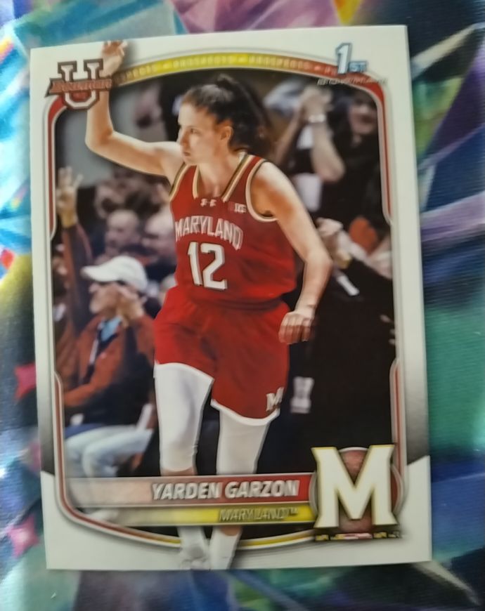 2025-26 Bowman Basketball Prospects #BPP-68 Yarden Garzon — front
