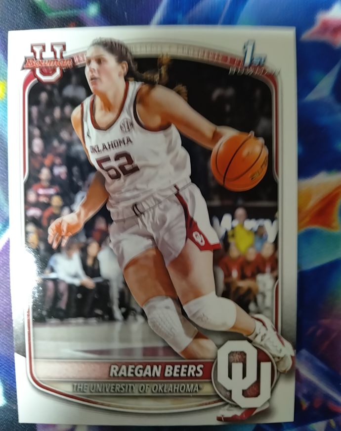 2025-26 Bowman #BPP-65 Raegan Beers — front