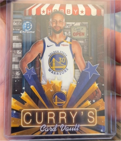 2025-2026 Bowman Chrome #HS-2 Stephen Curry — front