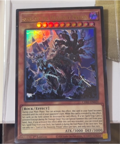 2020 Yu-Gi-Oh! RA03-EN029 Lord of the Heavenly Prison — front