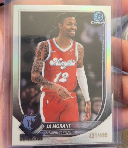 2025-26 Bowman Chrome #BCV-136 Ja Morant — front