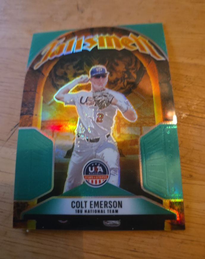 2026 Panini Stars & Stripes #8 Colt Emerson Talisman — front