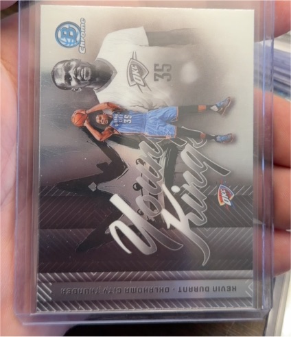 2025 Topps Bowman Chrome #YK-14 Kevin Durant — front