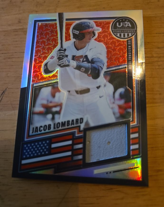2026 Panini Stars & Stripes #99 Jacob Lombard — front