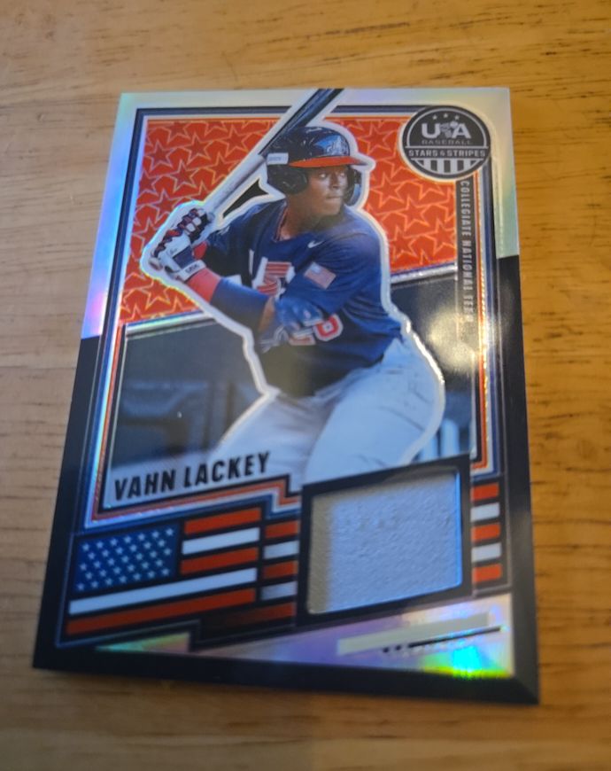 2026 Panini Stars & Stripes #USA-VL Vahn Lackey — front