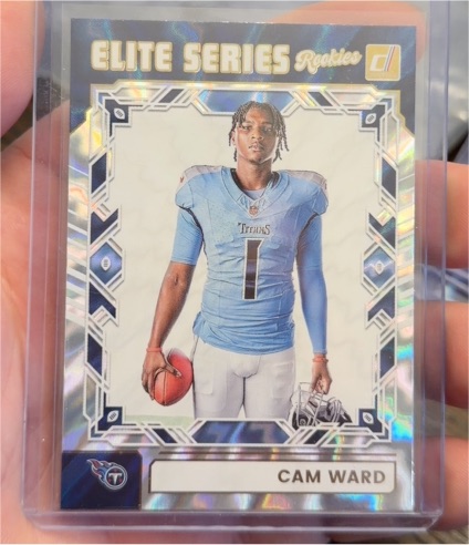 2025 Panini Donruss Elite Series Rookies #ESR-CWD Cam Ward — front