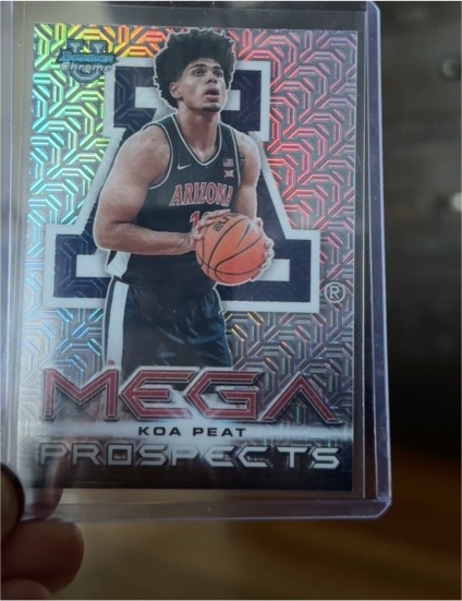 2025 Bowman Chrome Mega Prospects Mojo Refractor #MP-3 Koa Peat — front