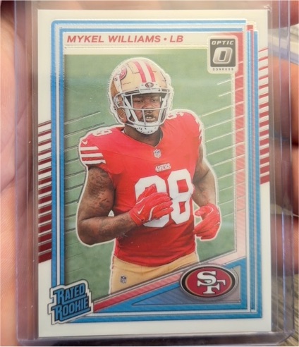 2025 Panini Donruss Optic #210 Mykel Williams — front