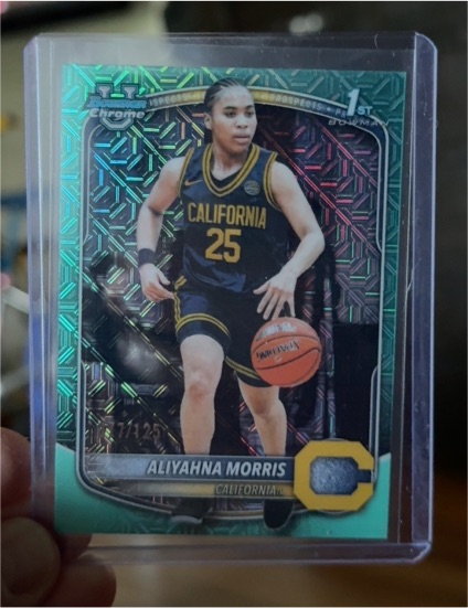 2025-26 Topps Bowman Chrome #BCP-76 Aliyahna Morris — front