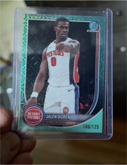 2023-24 Panini Prizm #210 Jalen Duren — front