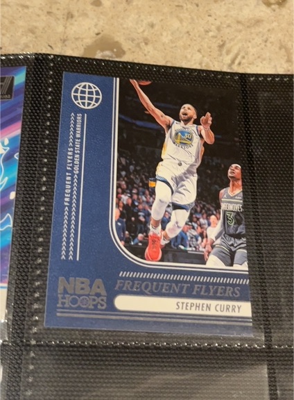 2024-25 Panini NBA Hoops #6 Stephen Curry Frequent Flyers — front